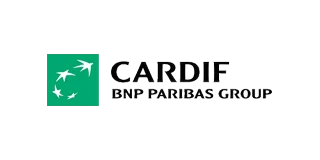 Logo de BNP Paribas Cardif, cliente de Decibelpixel