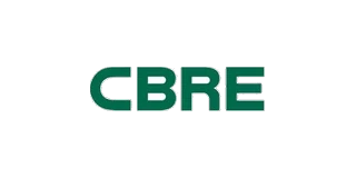 Logo de CBRE, cliente de Decibelpixel