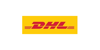 Logo de DHL, cliente de Decibelpixel