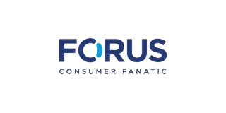 Logo de Forus, cliente de Decibelpixel