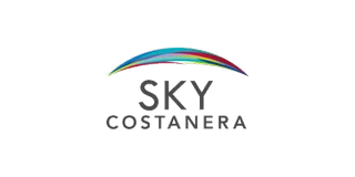 Logo de Sky Costanera, cliente de Decibelpixel
