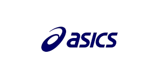 Logo de ASICS, cliente de Decibelpixel