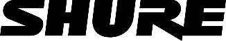 Logo de Shure, partner tecnológico de Decibelpixel